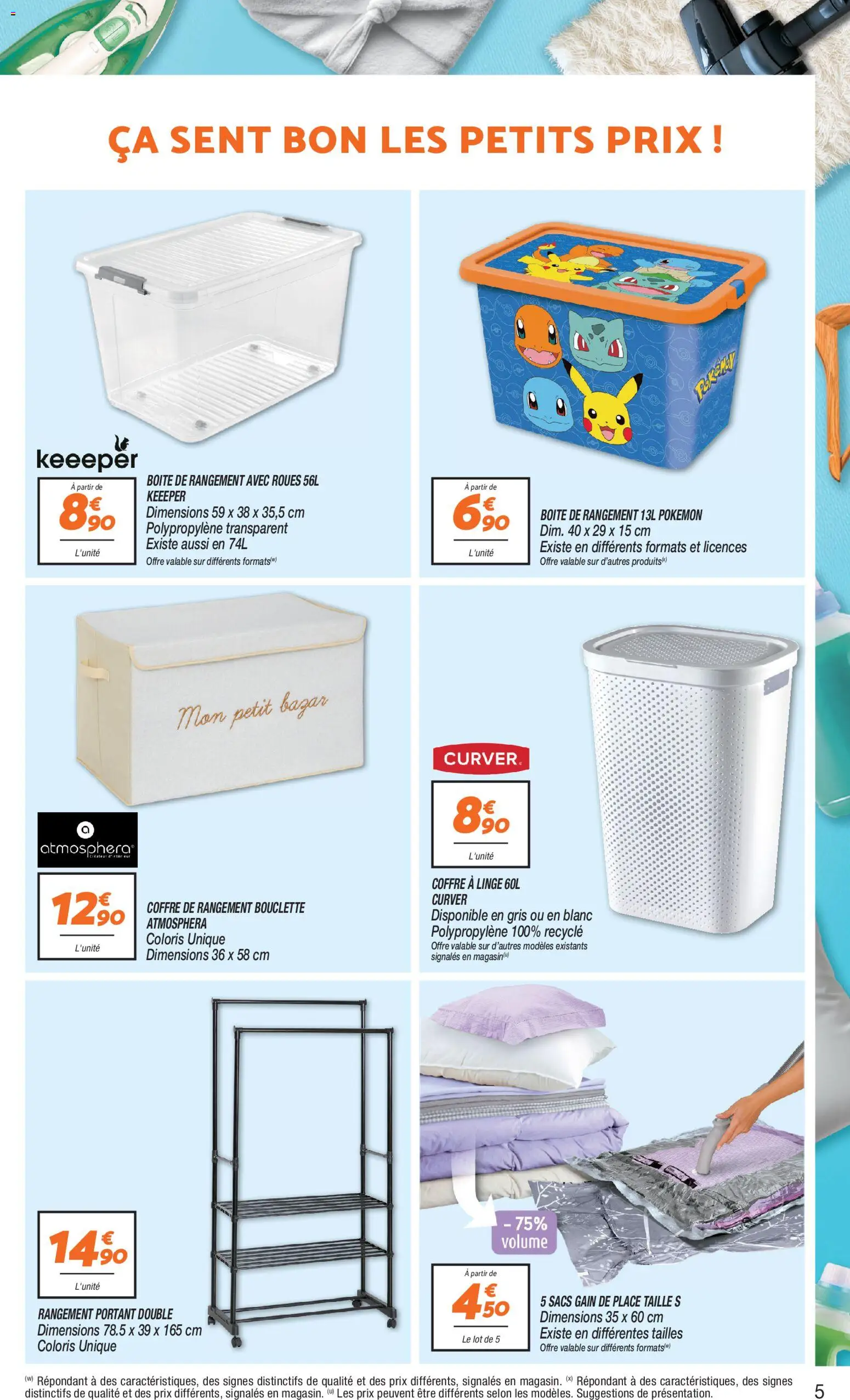 {H1} | Page: 5 | Produits: Coffre de rangement, Boîte de rangement