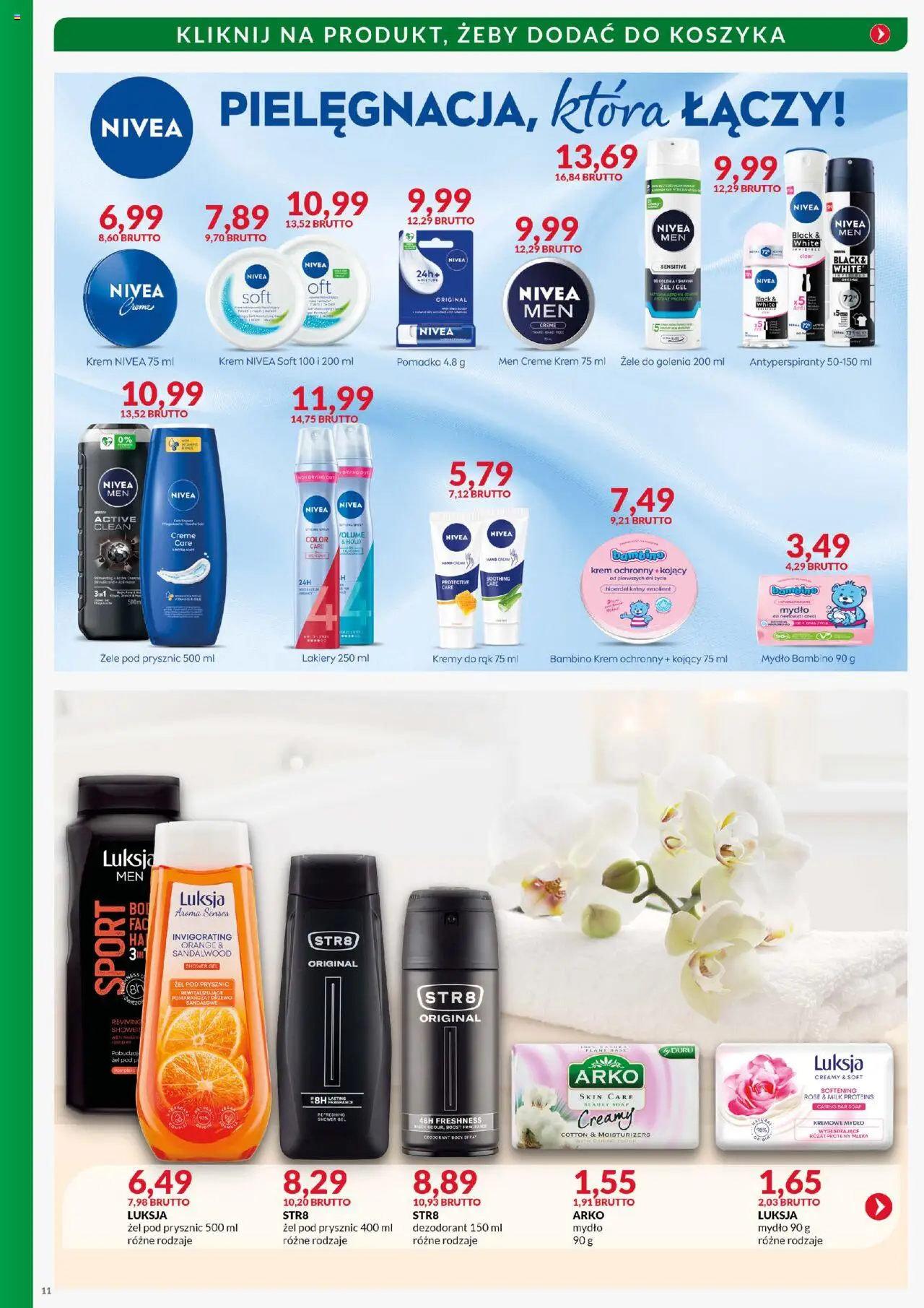 Eurocash Gazetka - Katalog Artykułów Chemicznych od 01.10.2025 | Strona: 11 | Produkty: Lakiery, Mydło, Krem, Dezodorant