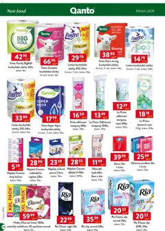 Náhled letáku Astur & Qanto leták - Velkoobchod 03/2026 od 01.03.2026 | Strana: 168 | Produkty: Kuchyňské utěrky, Utěrky, Durex, Tampony