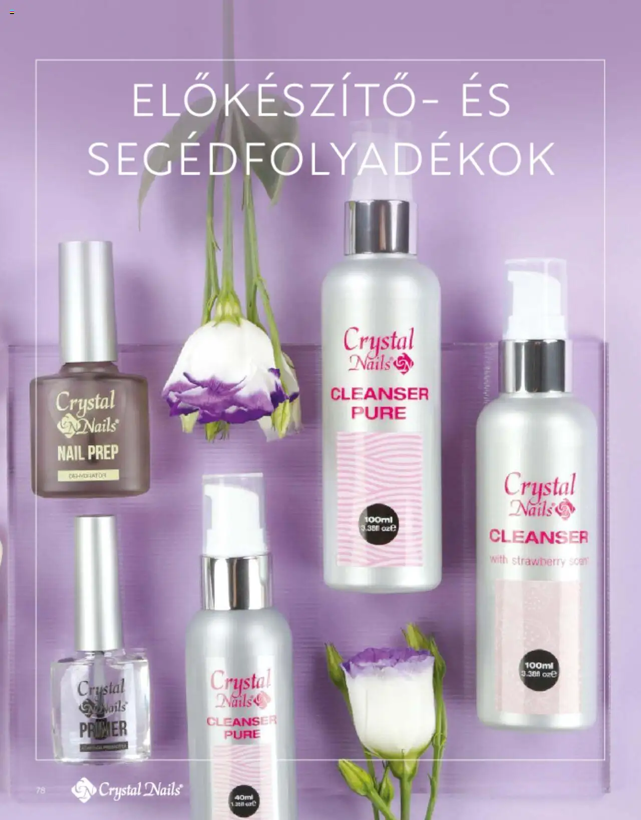 Crystal Nails akciós ujság - amely érvényes a következő dátumtól: 01.03.2025 | Oldal: 78