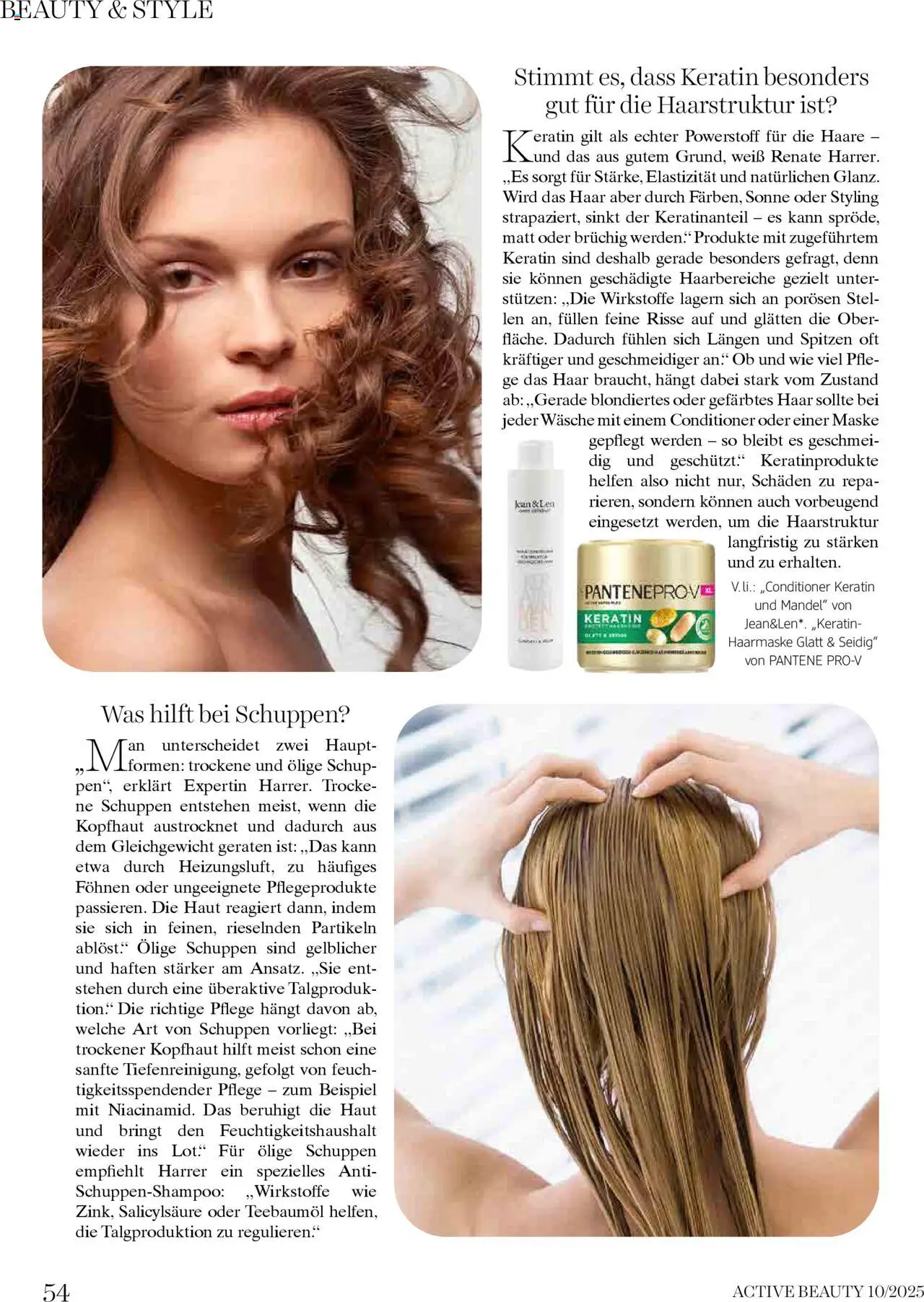 dm drogerie markt Active Beauty Magazin 10/2025 gültig ab 01.10.2025 | Seite: 54 | Produkte: Haarmaske, Maske