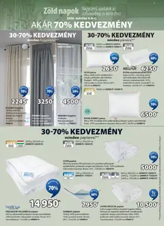 JYSK akciós újság - amely érvényes a következő dátumtól: 04.03.2026 | Oldal: 7 | Termékek: Függöny, Paplan, Párna