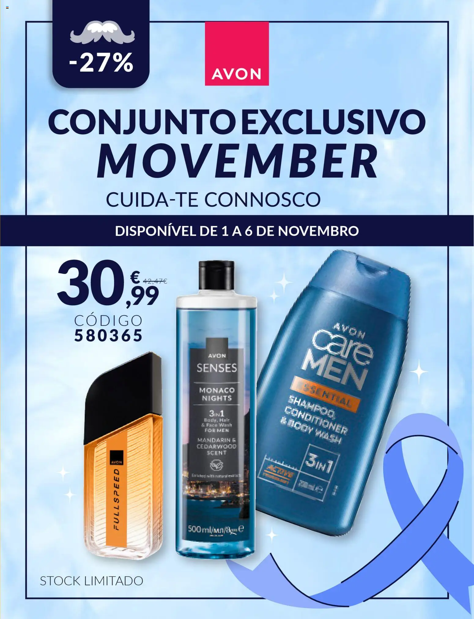 Avon - Conjuntos movember │ válido de 01.11.2025 | Página: 2 | Produtos: Shampoo