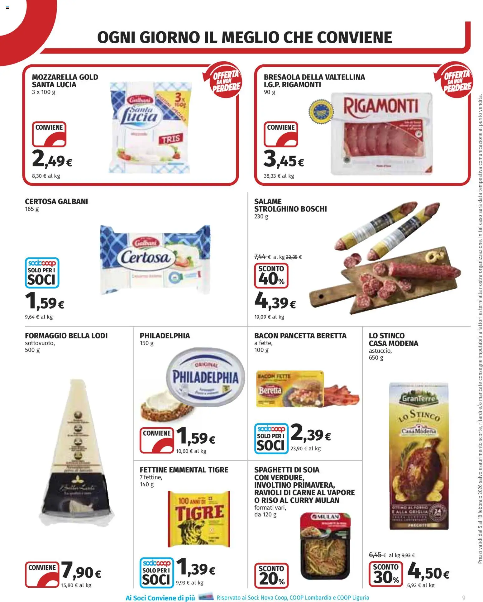 Volantino COOP del 05.02.2026 | Pagina: 9