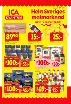 ICA Kvantum - Sollentuna - Förhandsvisning av reklamblad från butik ICA Kvantum aktuell från 22.09.2025