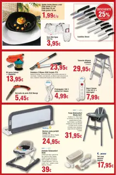 Vista previa Froiz - Folleto Hiper válido desde el 08.01.2026 | Página: 9 | Productos: Serrucho, Cama, Silla, Neceser