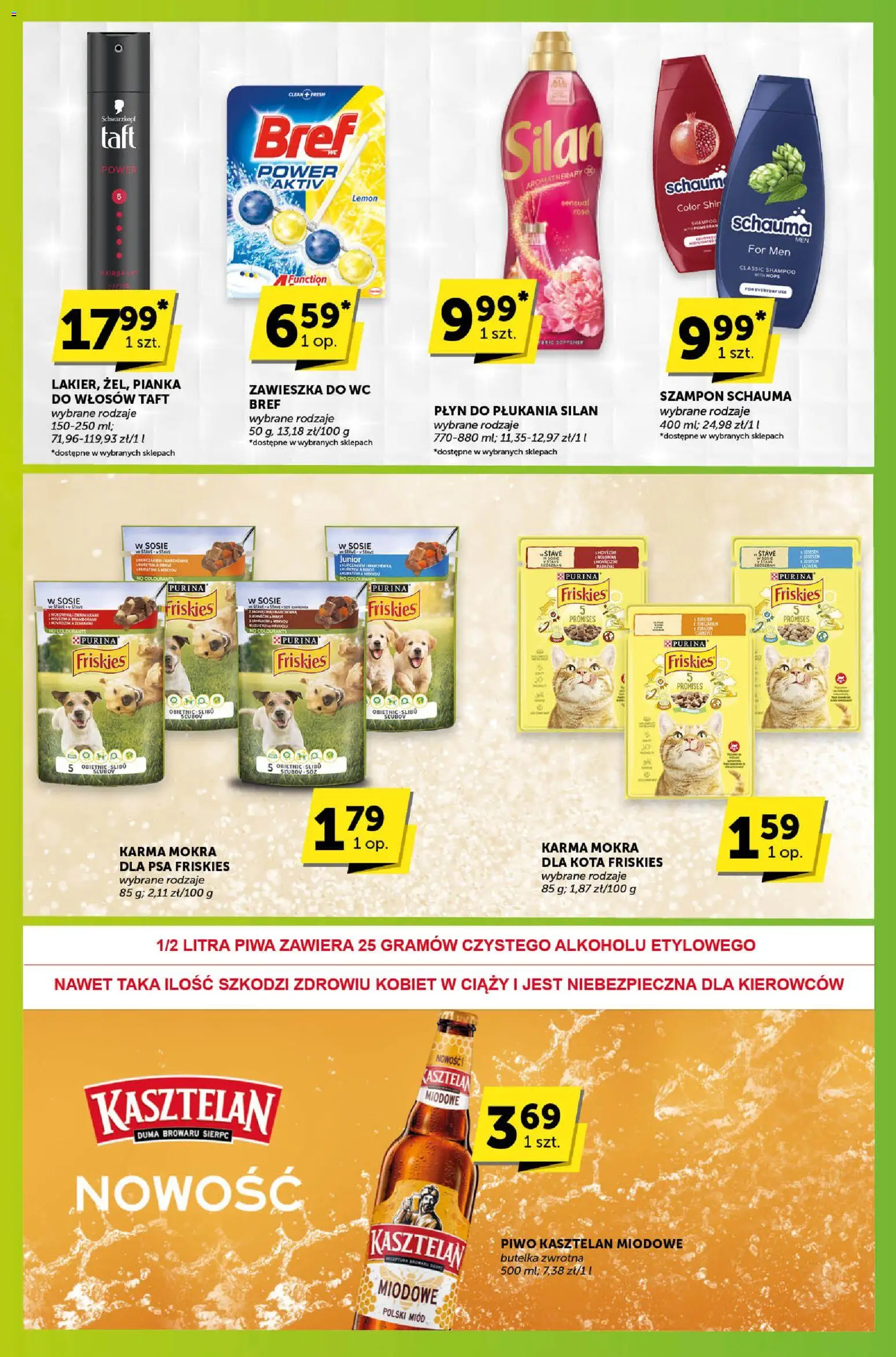 ABC Gazetka - Sprawdź, co więcej od 22.01.2026 | Strona: 8 | Produkty: Miód, Karma mokra dla kota, Piwo, Szampon