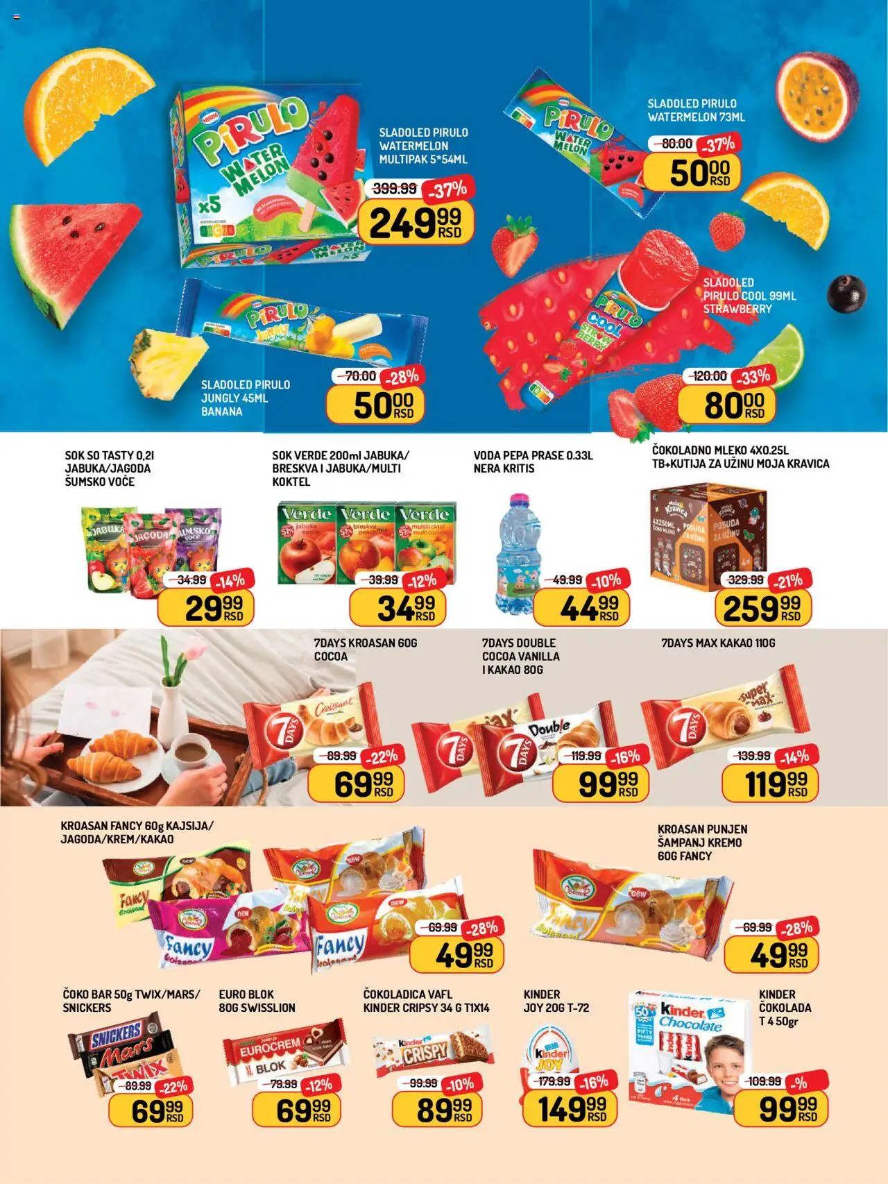 Aman katalog - važi od 15.08.2025 | Strana: 11 | Proizvode: Jagoda, Moja kravica, Mleko, Breskva