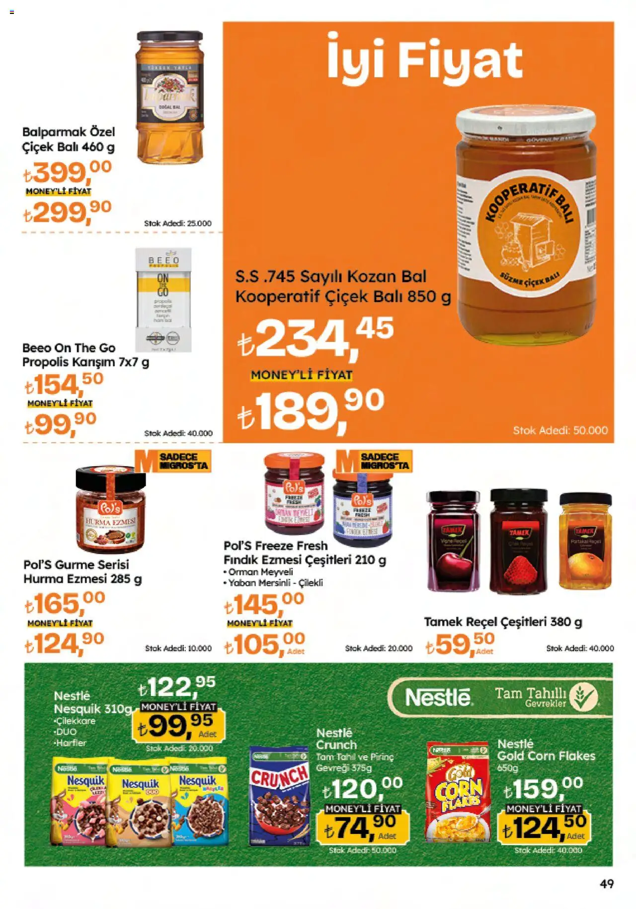 Migros Katalog - Migroskop - 22.05.2025 tarihinden itibaren geçerlidir | Sayfa: 49 | Ürünler: Portakal, Pirinç, Fındık, Tahıl