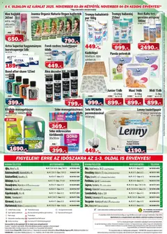 Vianni Akciós újság - amely érvényes a következő dátumtól: 29.10.2025 | Oldal: 4