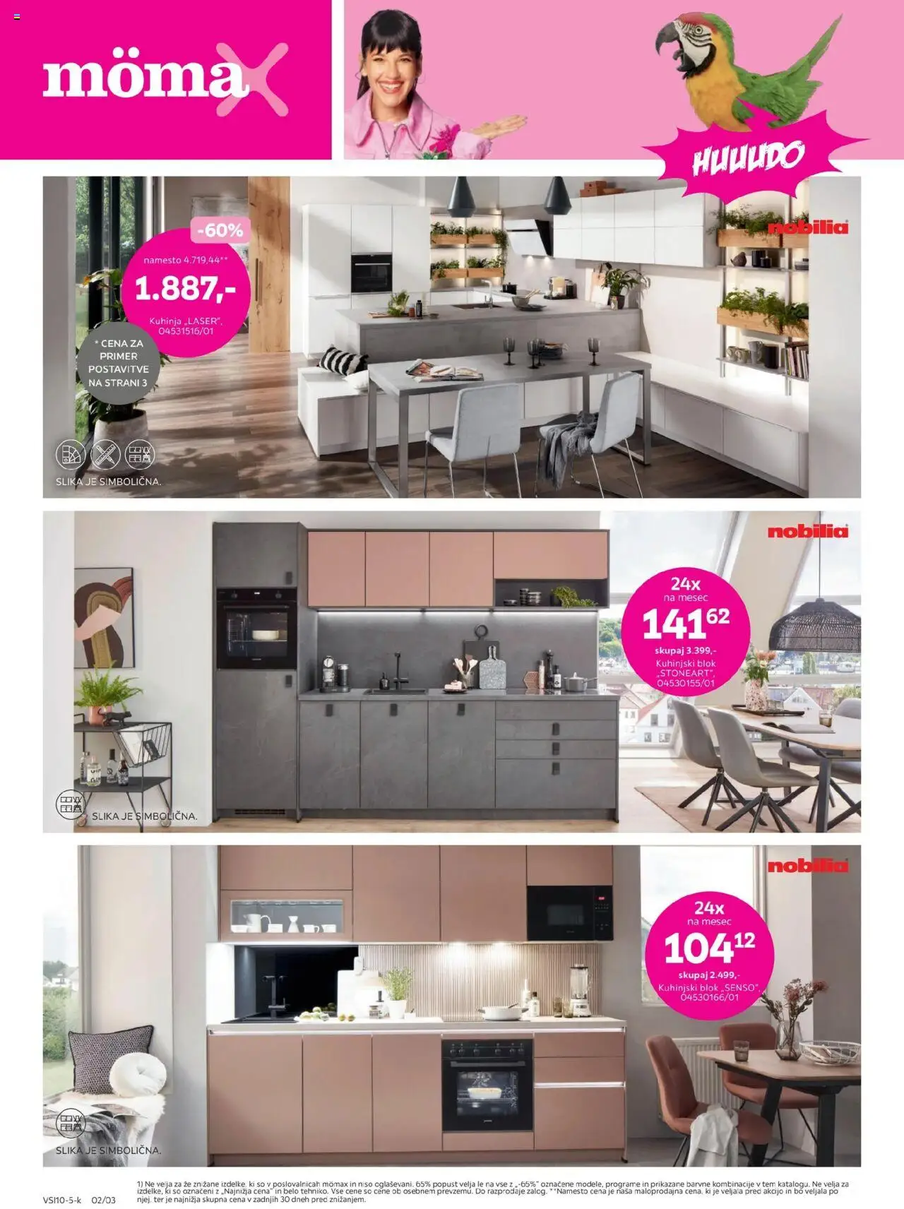 Novi Mömax katalog ponudbe – veljaven od 27.09.2025 | Stran: 2 | Izdelki: Kuhinja, Blok