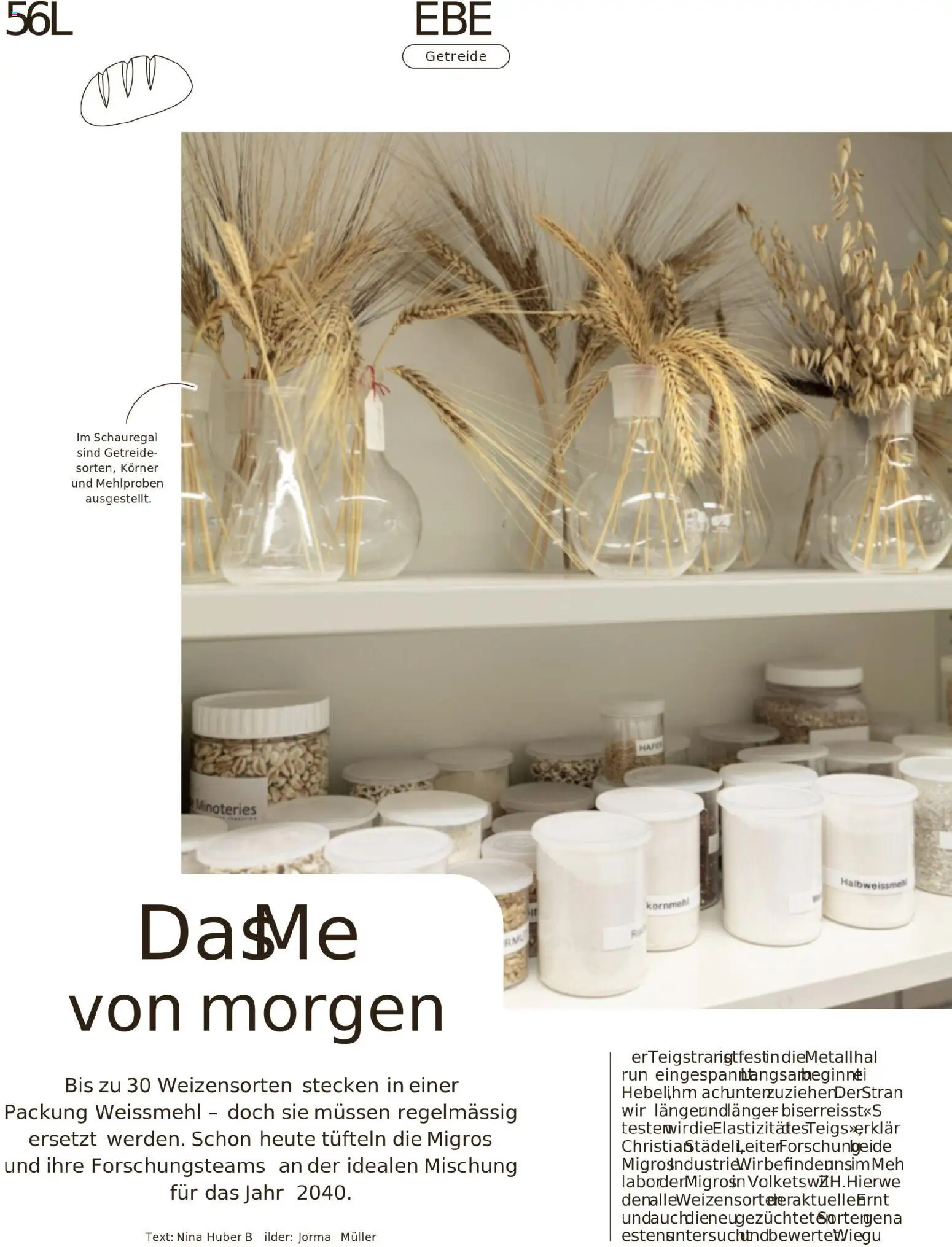 Migros Migros-Magazin-44-2025-d-AA – gültig ab 27.10.2025 | Seite: 56 | Produkte: Getreide