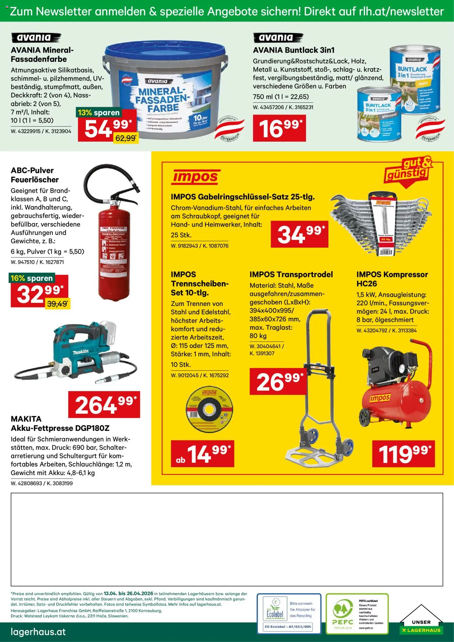 Lagerhaus Flugblatt gültig ab 13.04.2026 | Seite: 6 | Produkte: Gewicht