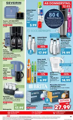 Kaufland DE - DE Folder Köln - Voorbeeld van een folder van Kaufland DE, geldig van 12.03.2026 | Pagina: 55 | Producten: Pepsi, Toaster