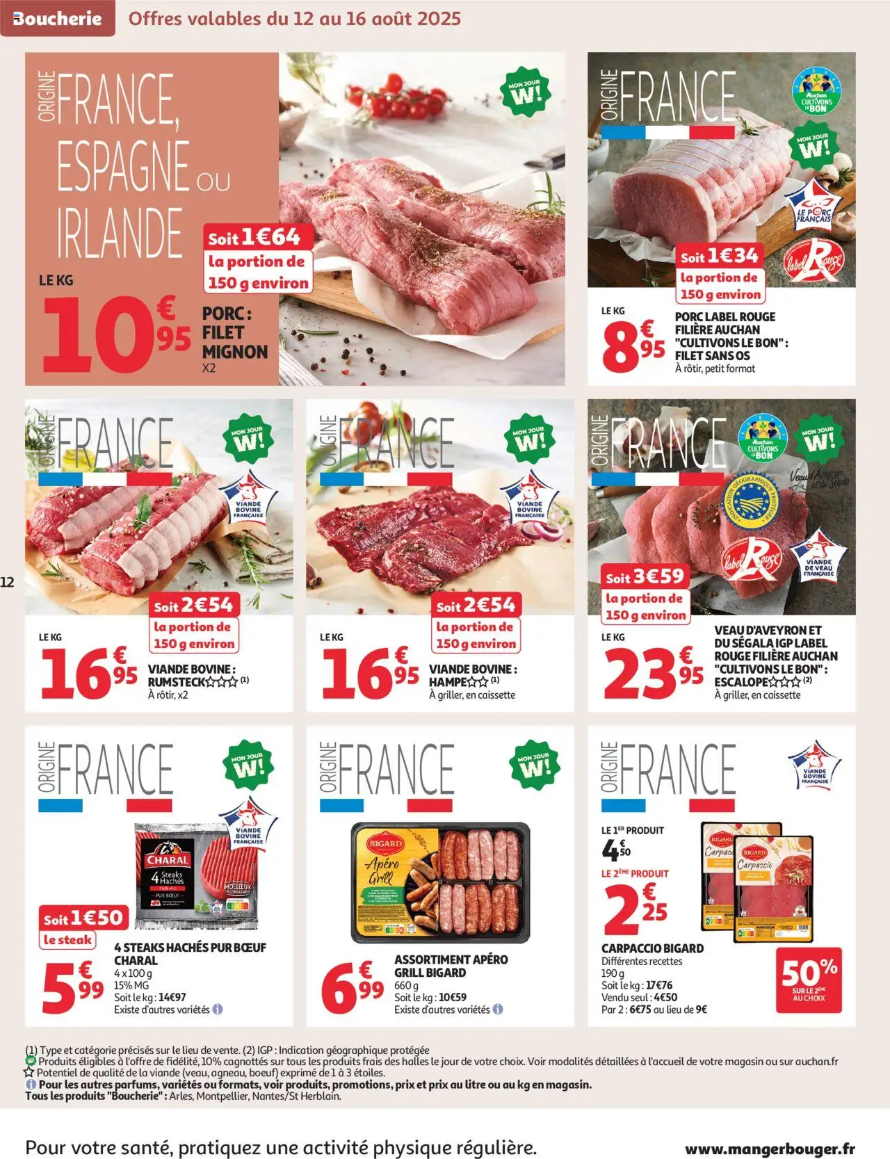  | Page: 12 | Produits: Grill, Viande, Porc, Viande bovine