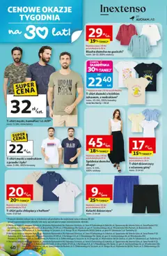 Pogląd oferty "Auchan gazetka - 30 Lat Hipermarket" - ważna od 12.03.2026 | Strona: 40