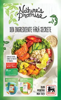 Ofertele Mega Image valabile de la 16.10.2025
