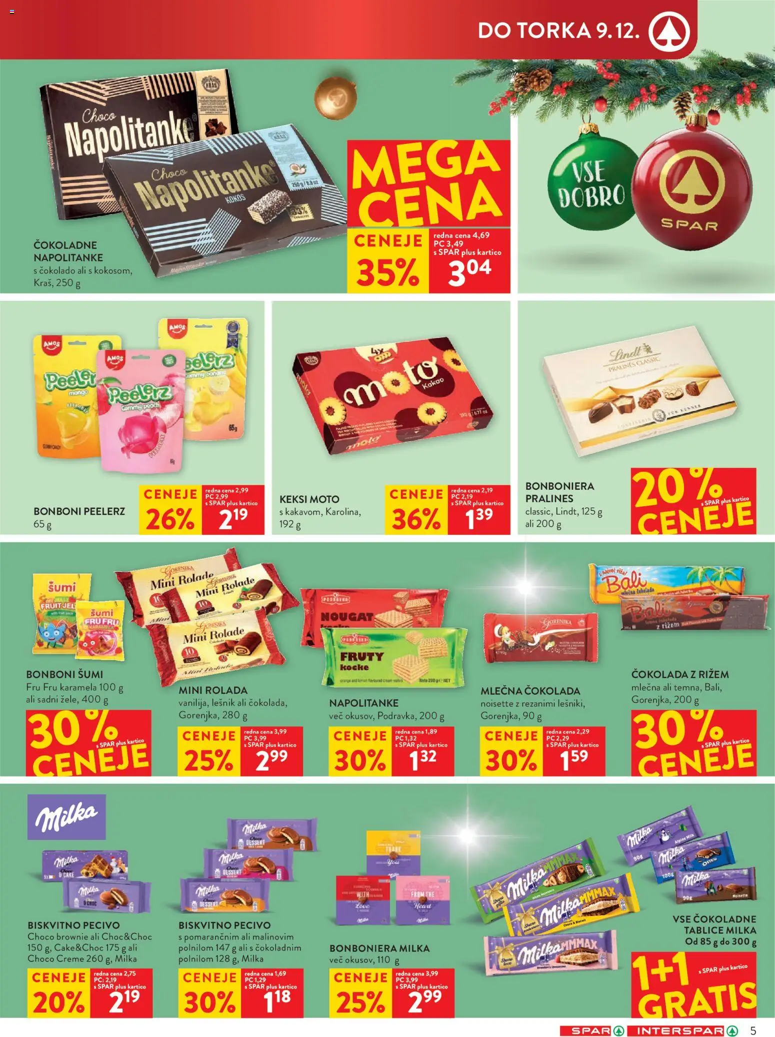 Novi Spar katalog ponudbe – veljaven od 03.12.2025 | Stran: 5