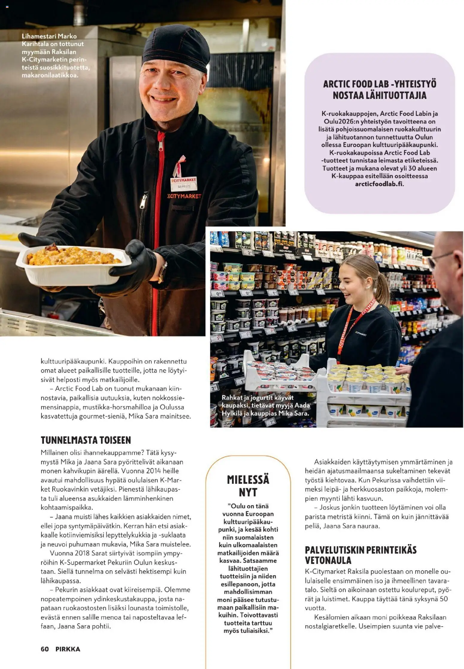 K-Citymarket - Pirkka – voimassa 25.03.2026 alkaen | Sivu: 60 | Tuotteet: Voi, Leipä