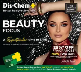 Dis-Chem specials catalogue – valid from 19.02.2026