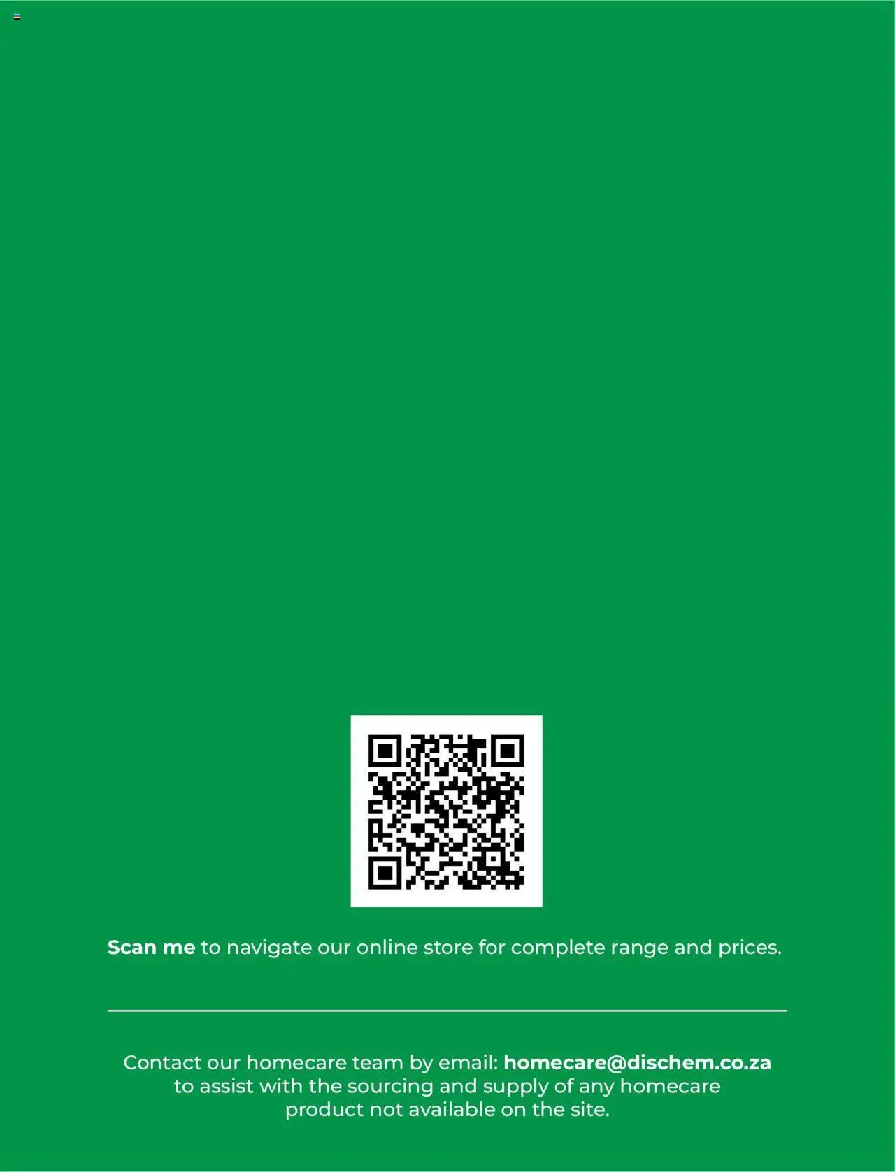 Dis-Chem - HomeCare Catalogue │ valid from 01.01.2025 | Page: 128