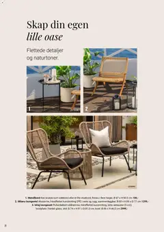 Forhåndsvisning av Europris Sommerkatalogen 2026 gyldig fra 24.03.2026 | Side: 20 | Produkter: Sidebord, Bord, Stol