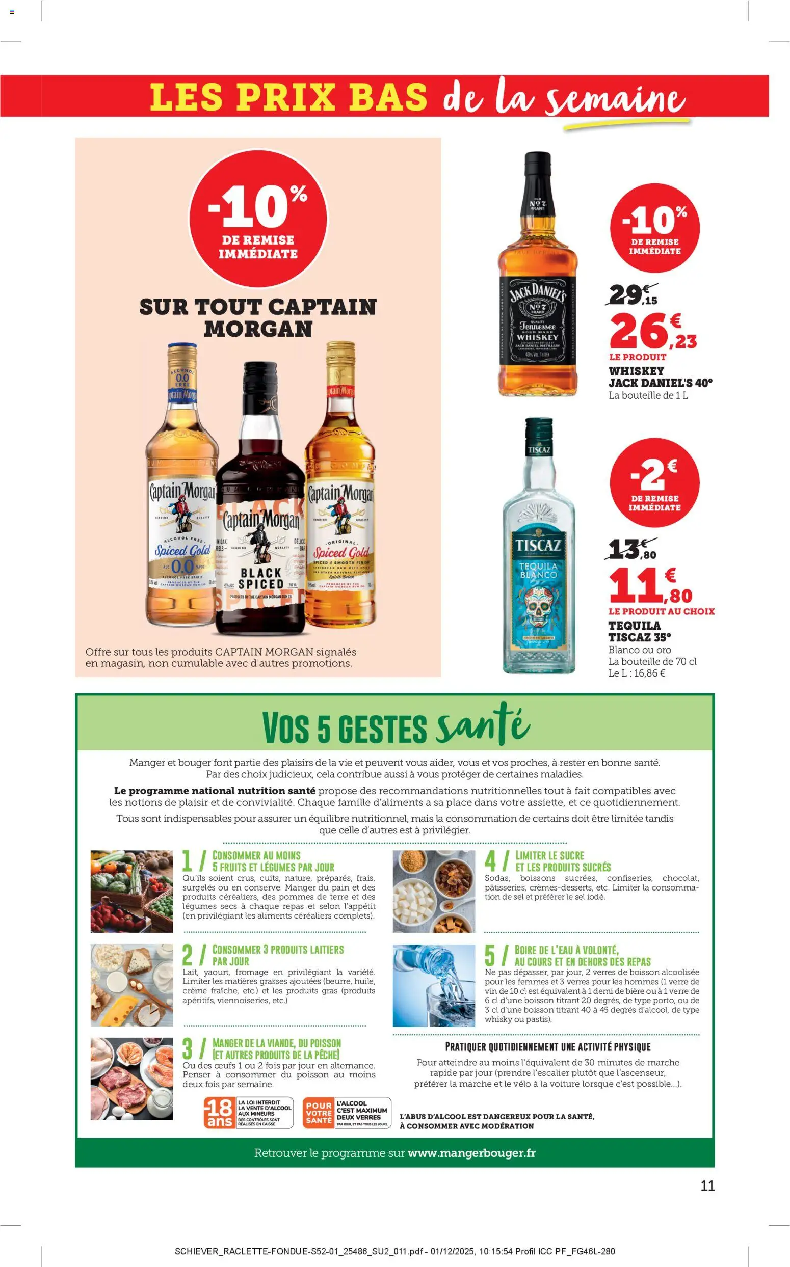{H1} | Page: 11 | Produits: Sel, Fromage, Vin, Bière