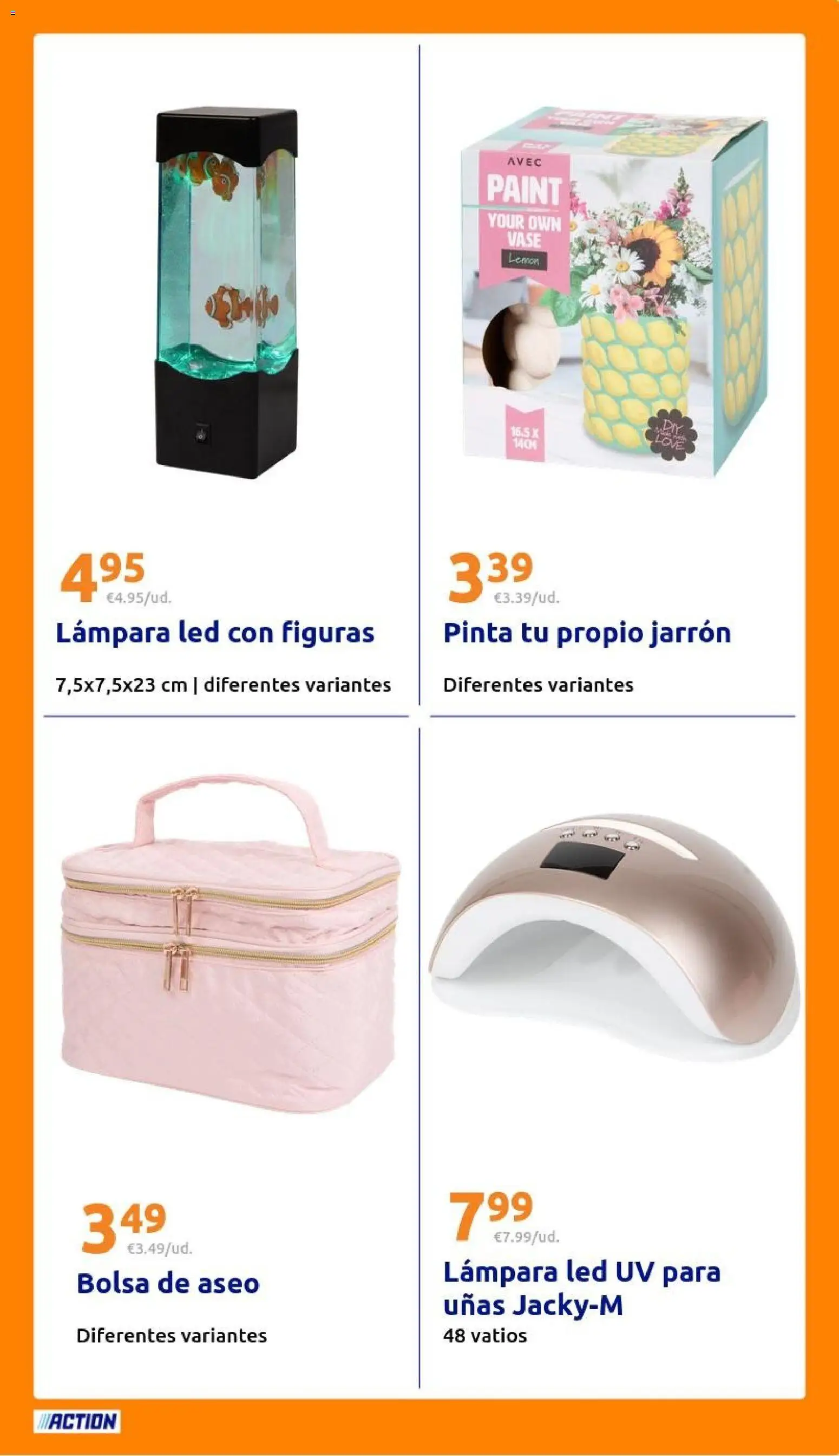 Action folleto │ válido desde el 15.04.2026 | Página: 23 | Productos: Bolsa, Jarrón, Lámpara