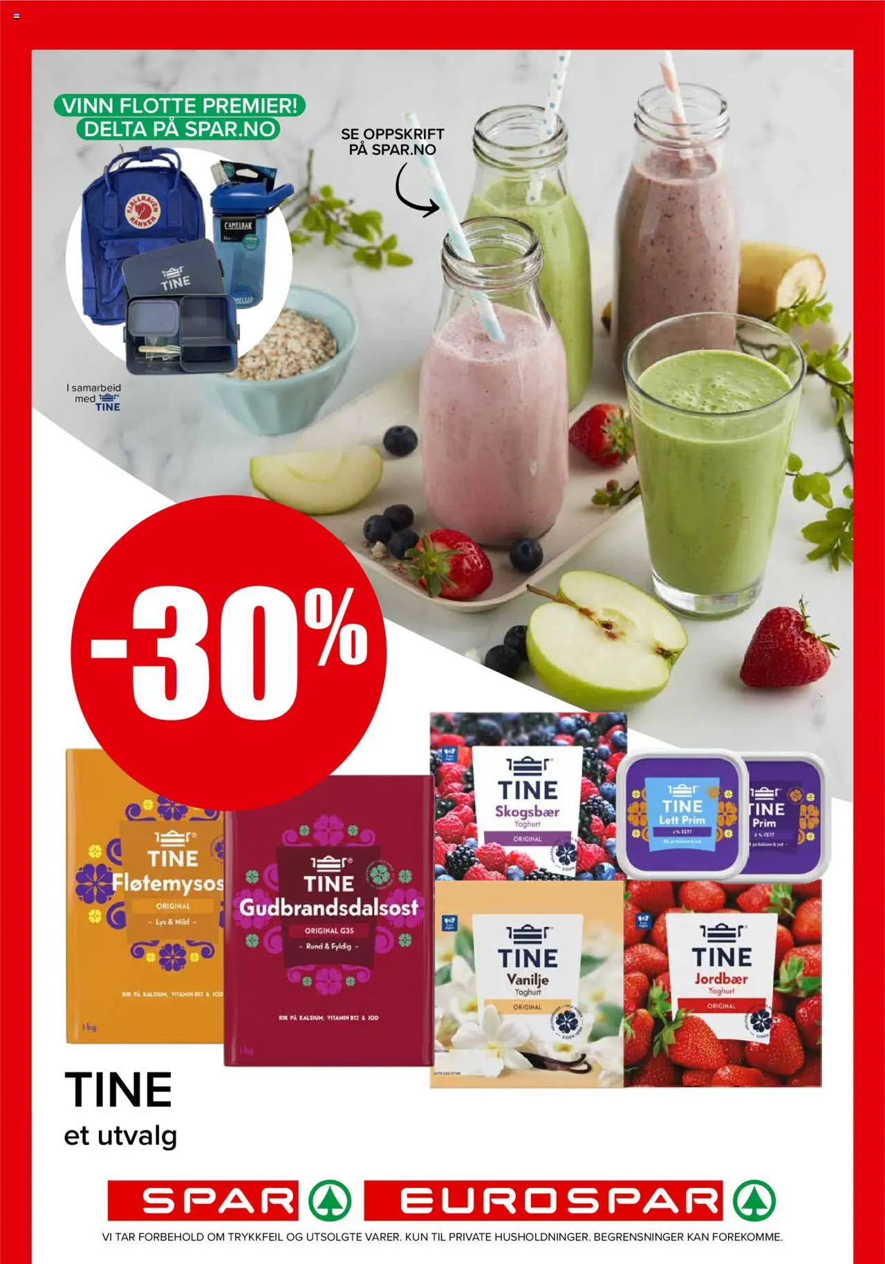  | Side: 2 | Produkter: Yoghurt, Jordbær, Rödvinsvinäger, Lys