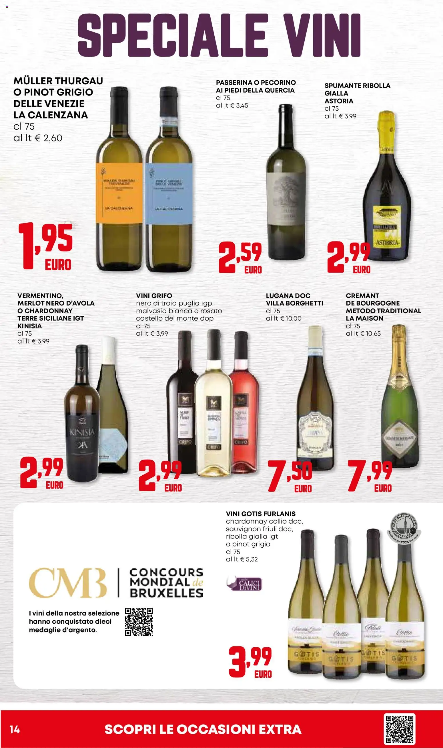 Volantino Panorama del 29.01.2026 | Pagina: 14 | Prodotti: Spumante, Pecorino