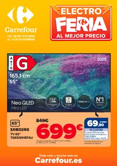 Vista previa Carrefour folleto válido desde el 28.10.2025