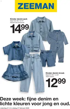 Zeeman - Folder - Voorbeeld van een folder van Zeeman, geldig van 21.02.2026