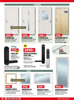 Bauhaus erbjudanden - Förhandsvisning av reklamblad från butik Bauhaus aktuell från 01.04.2026 | Sida: 18