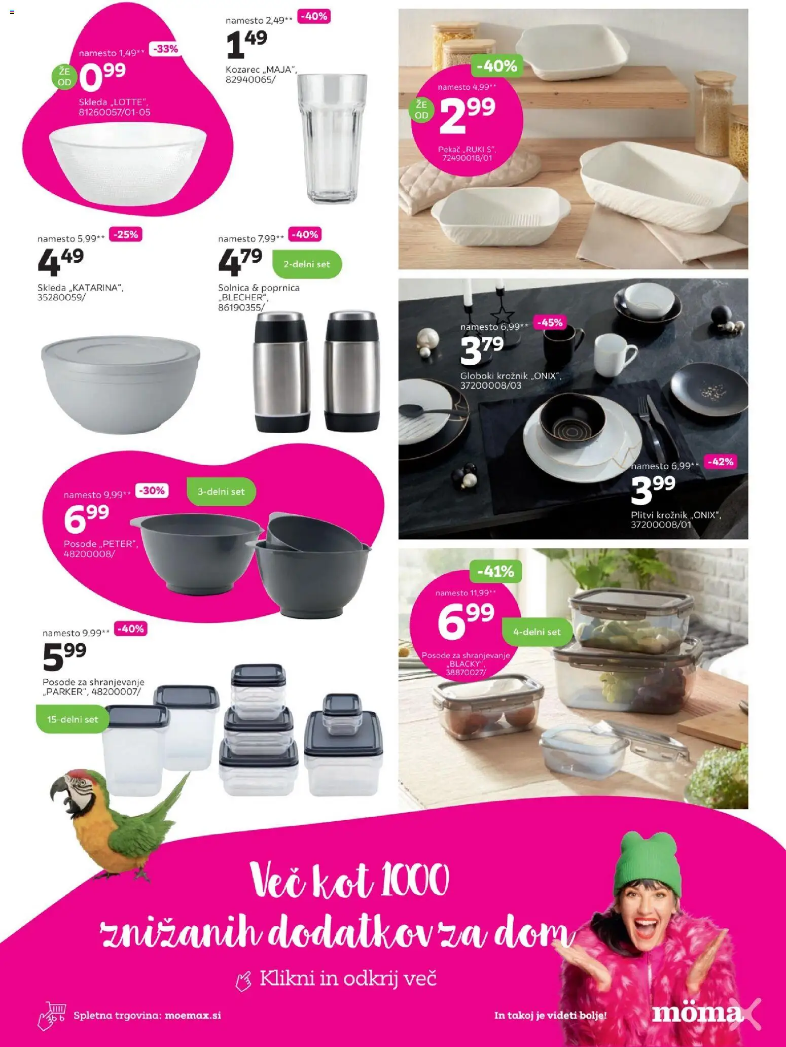 Novi Mömax katalog ponudbe – veljaven od 31.12.2025 | Stran: 3 | Izdelki: Kozarec