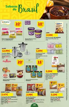 Pré-visualização Auchan - Preços tão baixos que arrepiam válido de 16.10.2025 | Página: 23 | Produtos: Açai, Pão de queijo, Doces, Milho