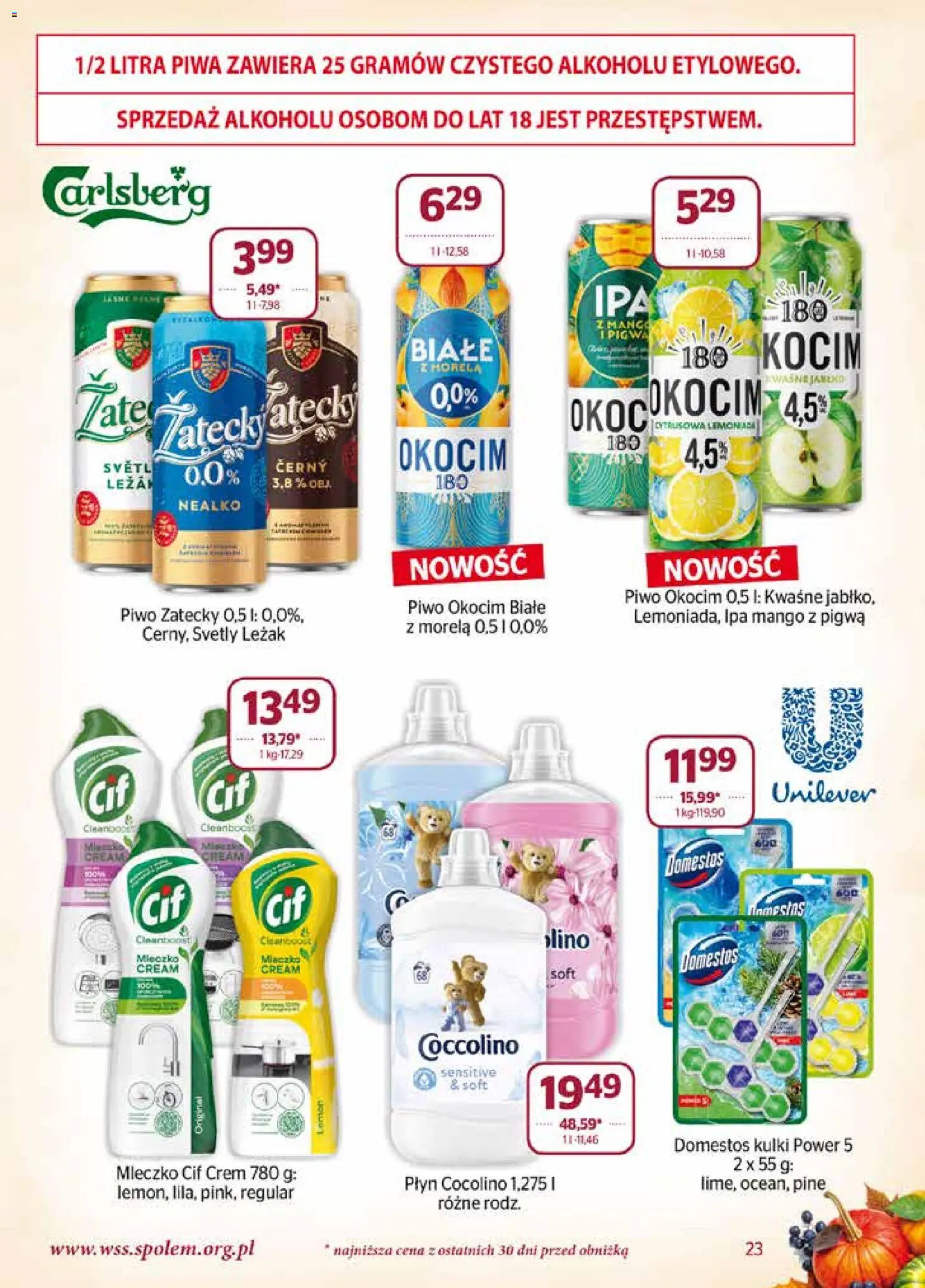 Społem Gazetka od 01.11.2025 | Strona: 23