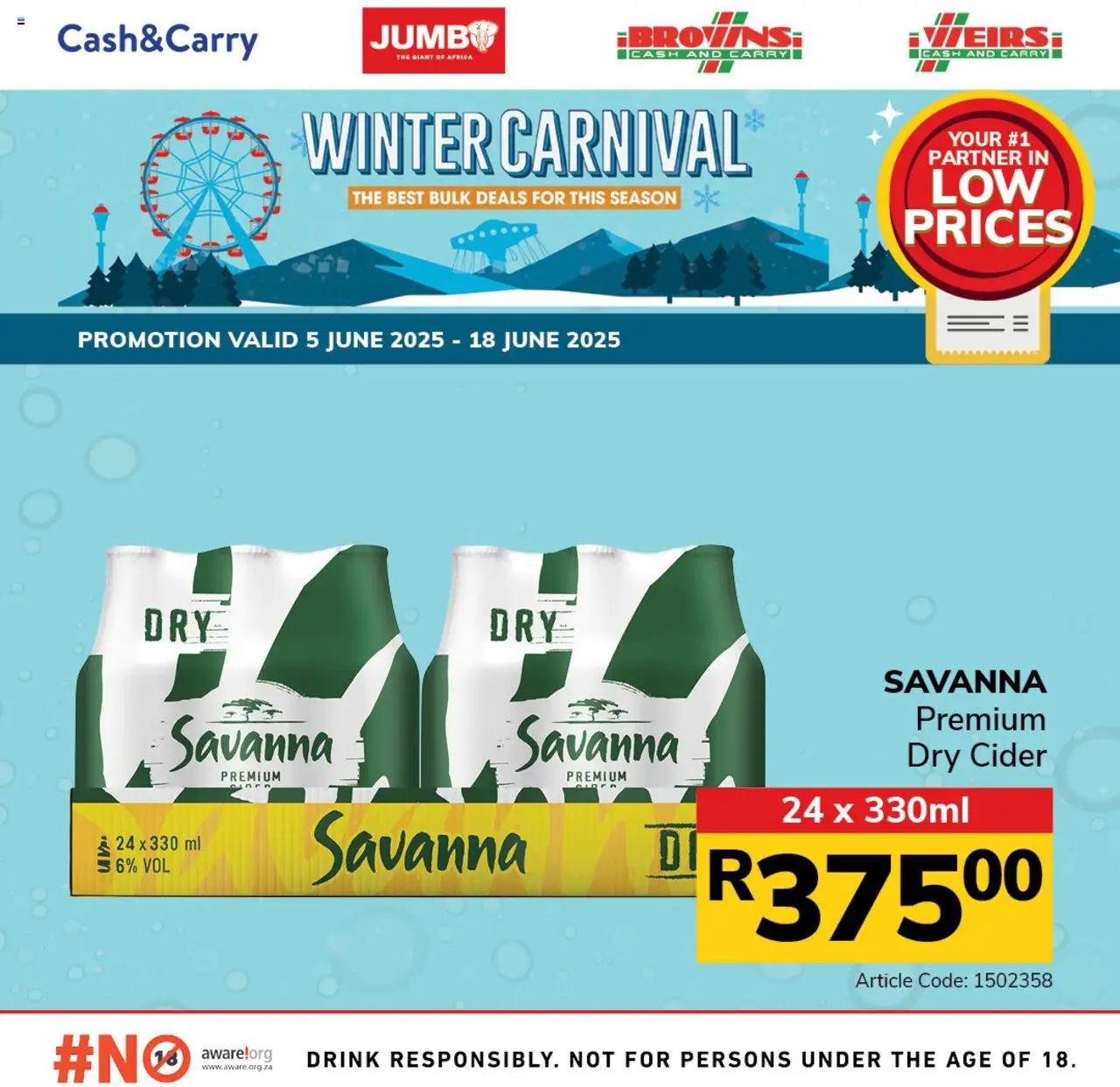 Jumbo Liquor Deals │ valid from 05.06.2025 | Page: 10 | Products: Cider