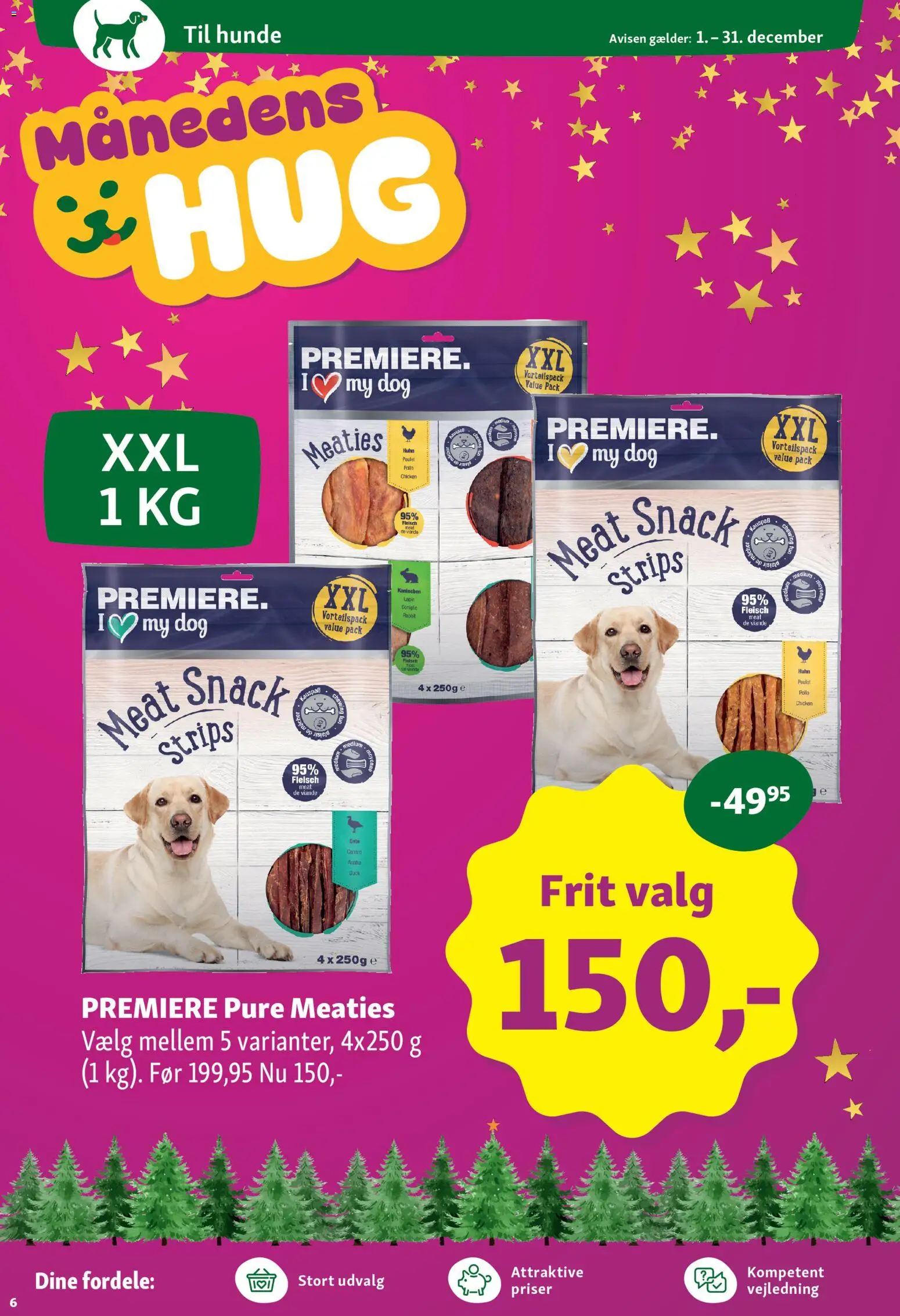 Maxi Zoo tilbudsavis – gyldig fra 01.12.2025 | Side: 6 | Produkter: Tun