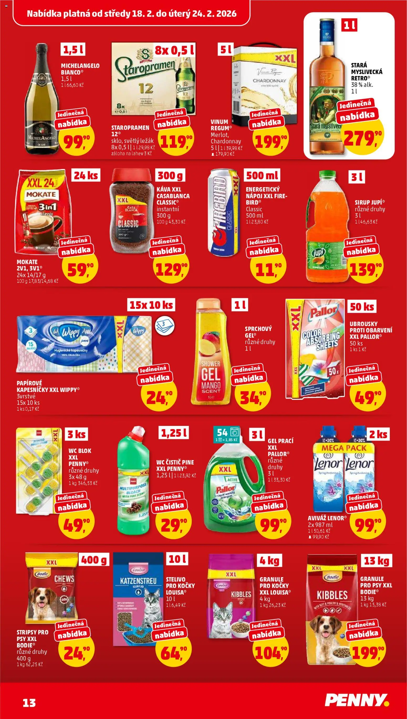 Penny Market leták - Čtvrtečník od 18.02.2026 | Strana: 13