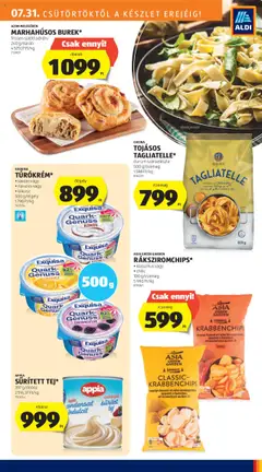 Aldi akciós ujság - amely érvényes a következő dátumtól: 31.07.2025 | Oldal: 15