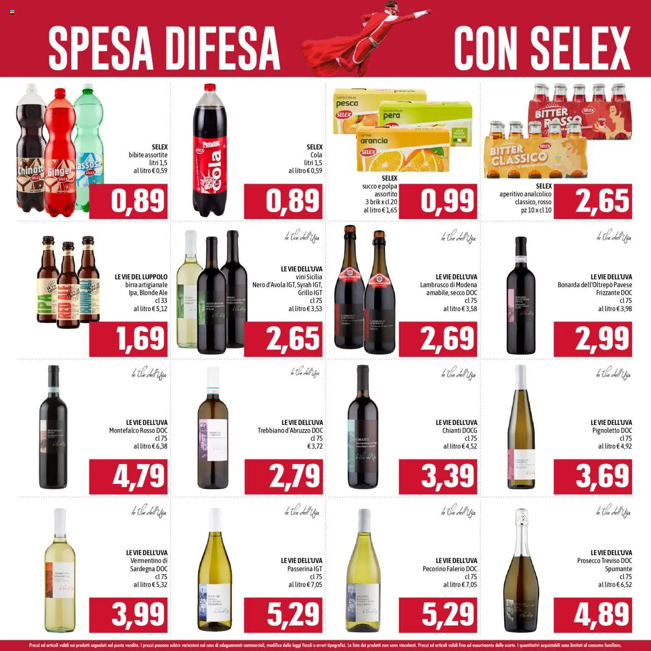Volantino Emisfero del 01.06.2025 | Pagina: 16 | Prodotti: Pesca, The, Arancia, Pecorino