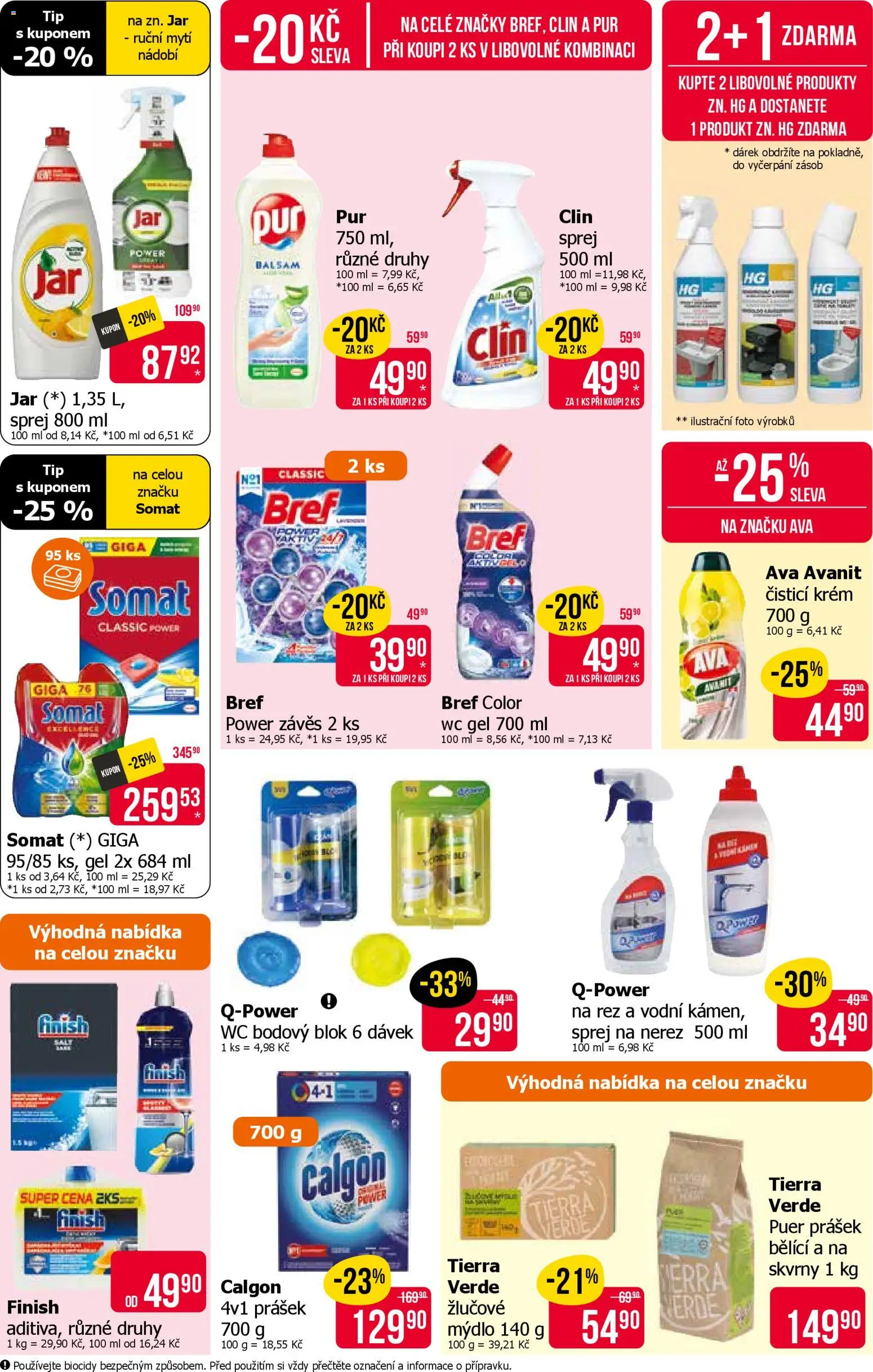 TETA Drogerie leták od 12.03.2026 | Strana: 18 | Produkty: Finish, Clin, Nádobí, Jar