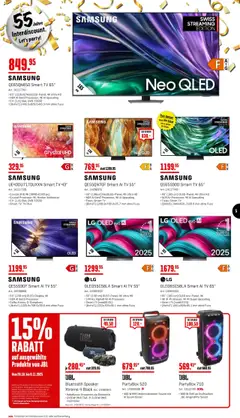 Interdiscount Aktionen ab 20.10.2025 gültig | Seite: 5 | Produkte: TV, Samsung, LG