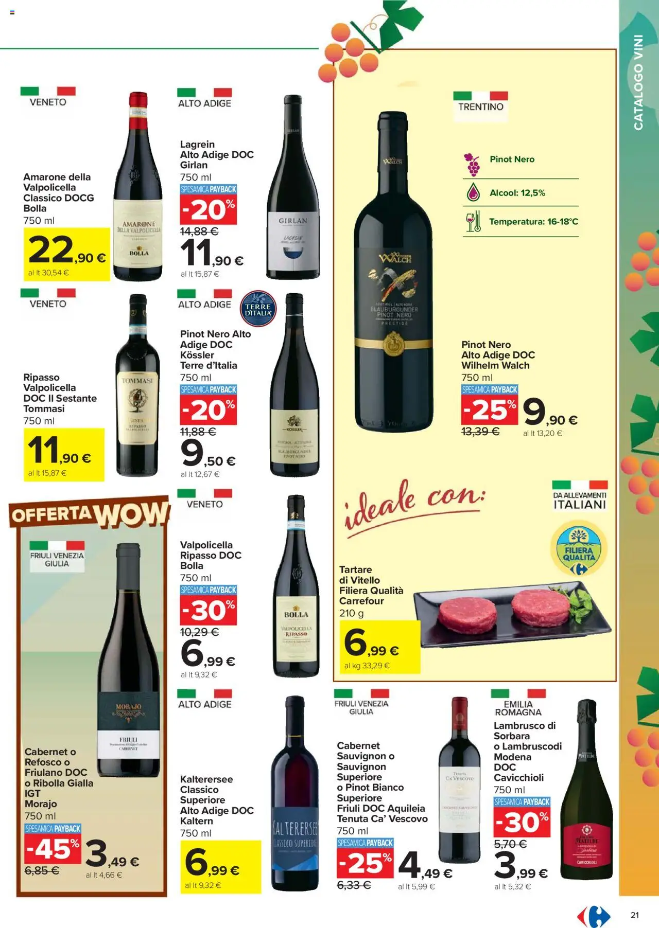 Volantino Carrefour del 06.10.2025 | Pagina: 21 | Prodotti: Vitello
