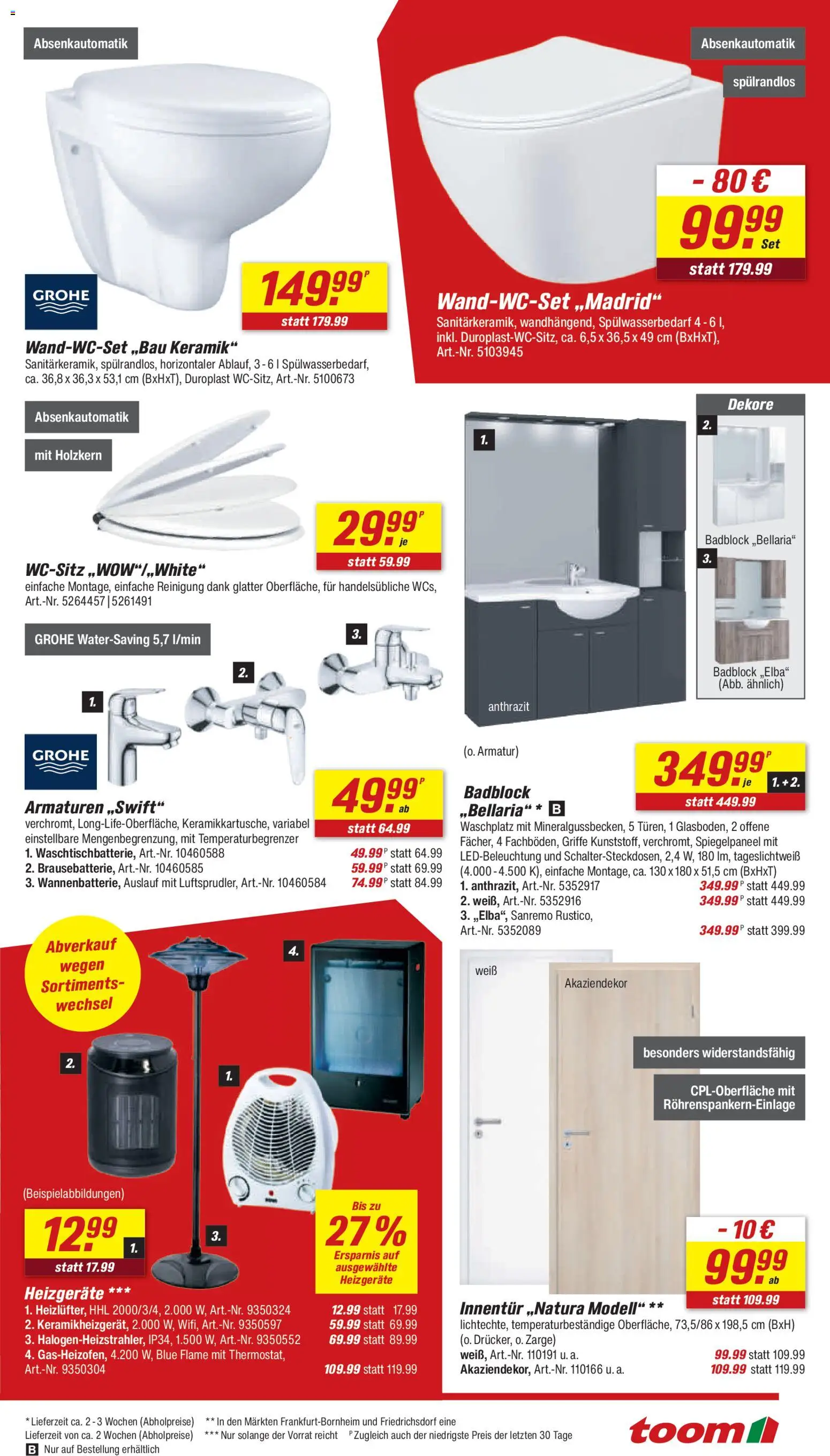 Toom Baumarkt Prospekt 	 – gültig ab 14.02.2026 | Seite: 7