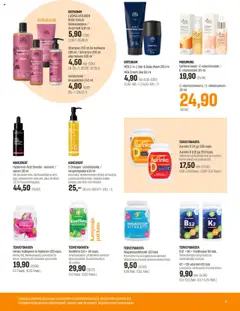  | Sivu: 15 | Tuotteet: Shampoo, Hoitoaine, Vartalovoide, Seerumi