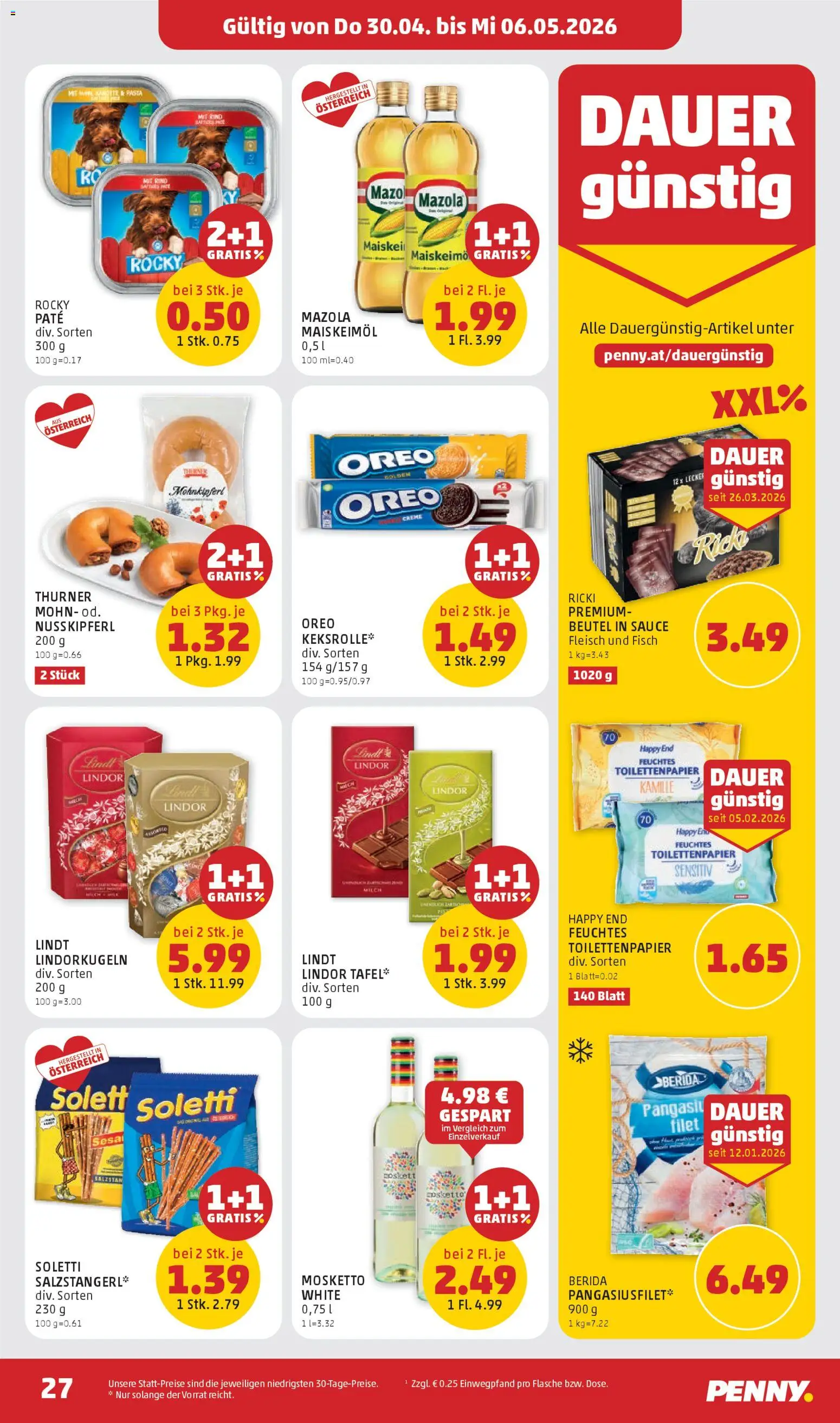 Penny Markt - Flugblatt gültig ab 30.04.2026 | Seite: 27