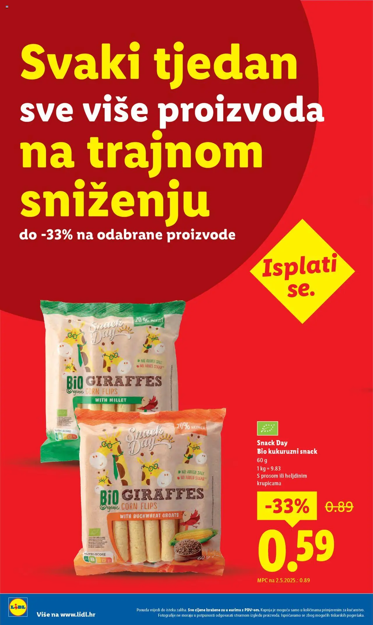 Lidl katalog | vrijedi od 08.09.2025 | Stranica: 4 | Proizvodi: Flips