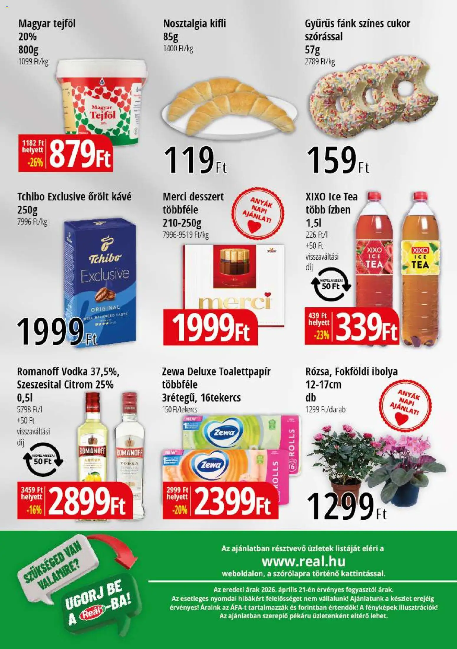 Reál akciós ujság - amely érvényes a következő dátumtól: 29.04.2026 | Oldal: 2