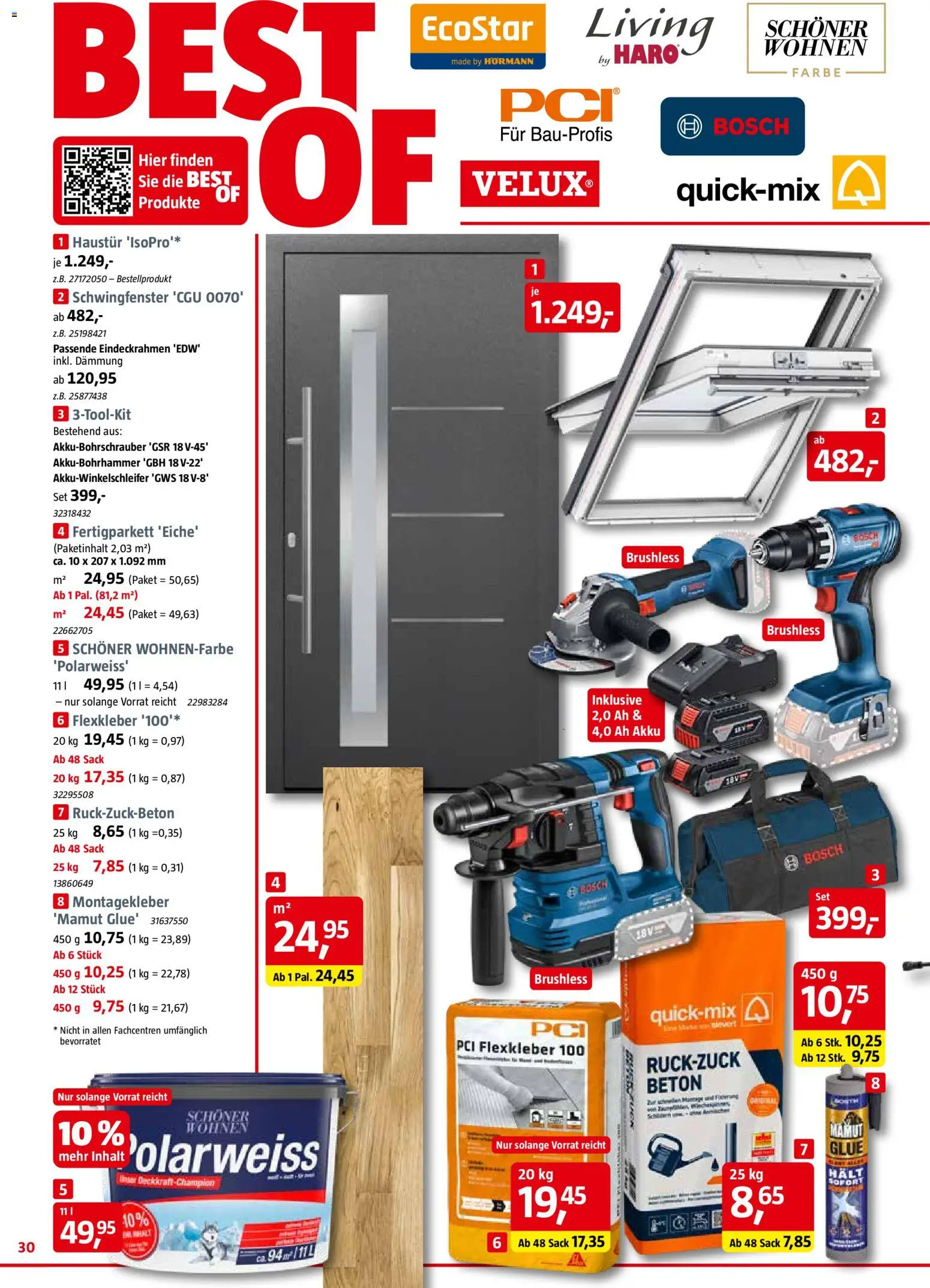 Bauhaus Prospekt 	 – gültig ab 28.02.2026 | Seite: 30 | Produkte: Bosch